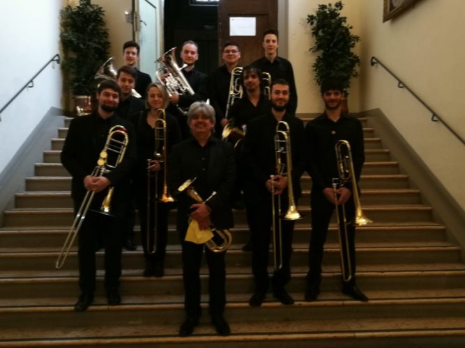 Classe di Trombone del Conservatorio di Bologna concerto 12/5/2019